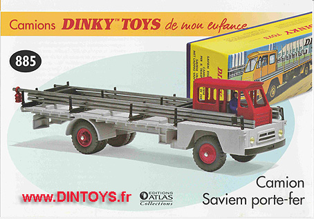 porte fer dinky toys camion atlas
