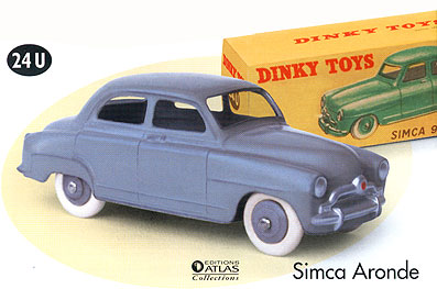 aronde simca collection miniature dinky toys atlas