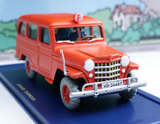 Tintin - jeep  pompiers