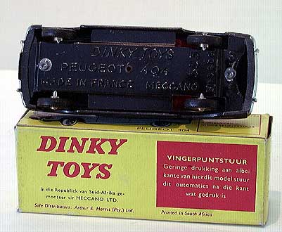 dinky toys sud afrique