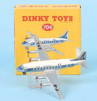 vickers air france dinky toys 706