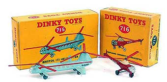 helicoptere dinky toys