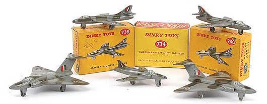chasseurs dinky toys