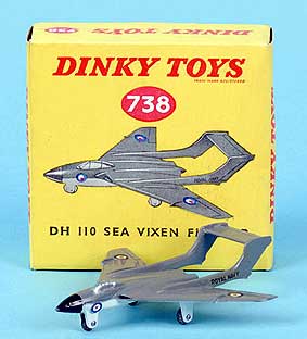 DH 110 vixen marine dinky toys
