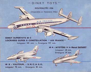 catalogue dinky toys meccano 1956