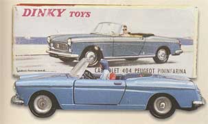 404 cabriolet dinky toys