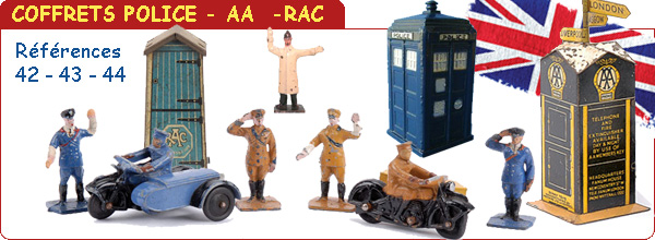 coffret AA AAC police dinky toys