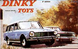 Couverture catalogue 1966  dinky toys