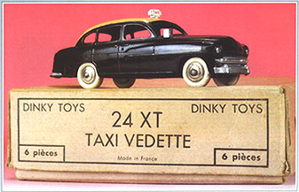 24xt taxi vedette  dinky toys