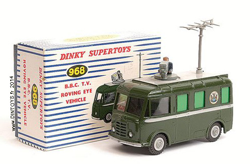 camion BBC television dinky toys